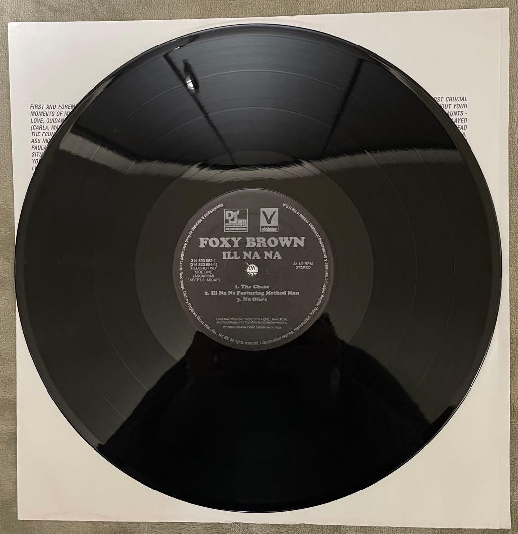 【美品】FOXY BROWN / ILL NA NA 2LPアルバムレコード
