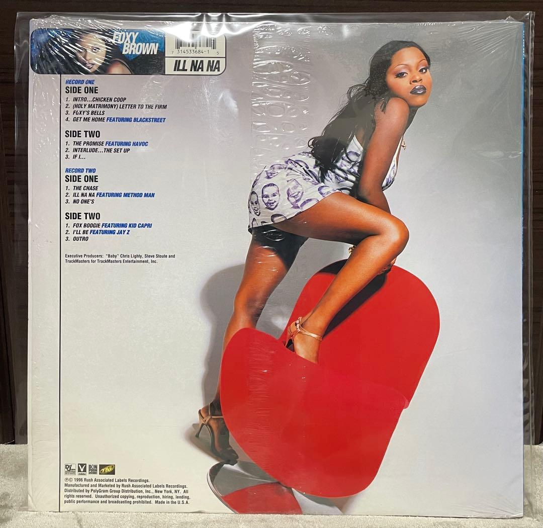 【美品】FOXY BROWN / ILL NA NA 2LPアルバムレコード