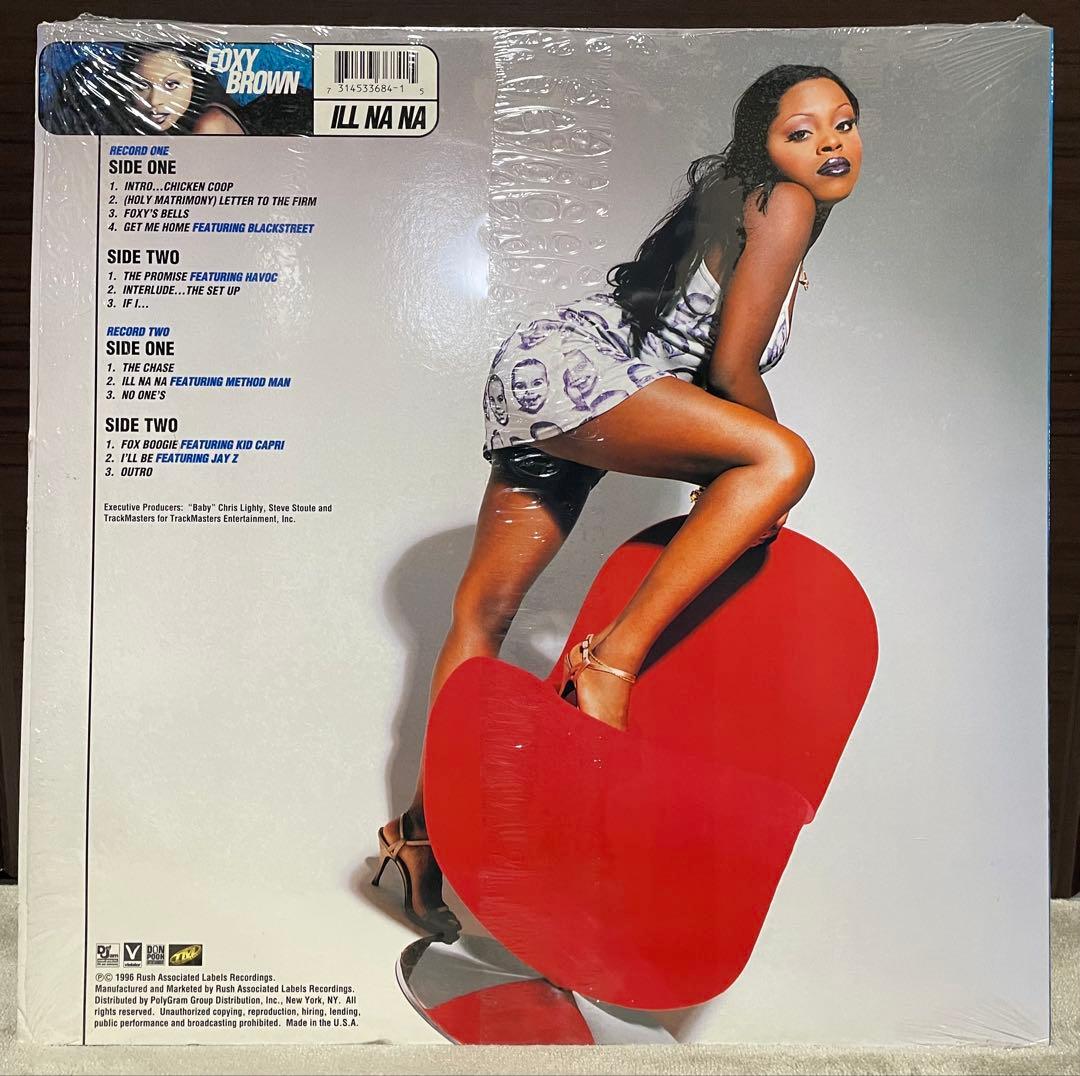 【美品】FOXY BROWN / ILL NA NA 2LPアルバムレコード