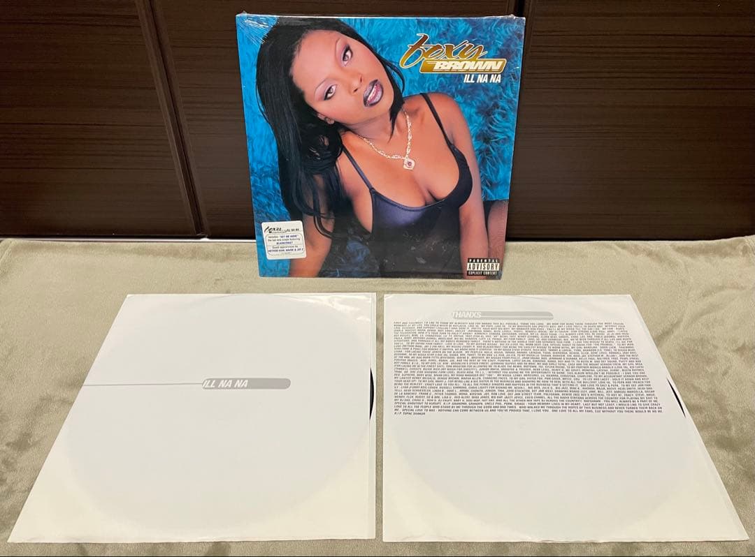 【美品】FOXY BROWN / ILL NA NA 2LPアルバムレコード