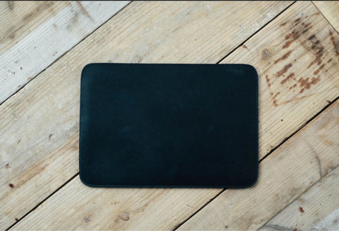 極美品/Drip ドリップ14インチMacBookレザースリーブケース