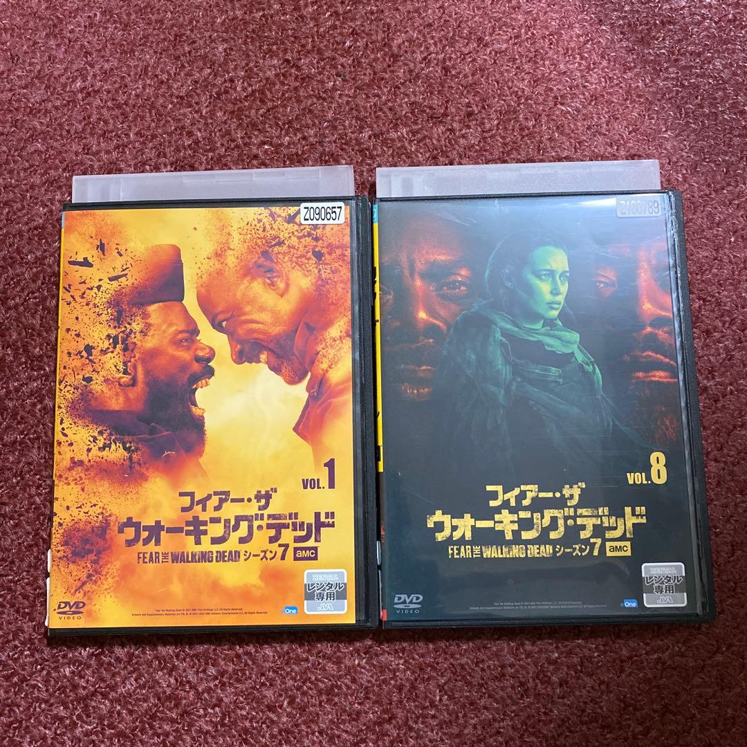 フィアー・ザ・ウォーキング・デッド DVD 全8巻セット