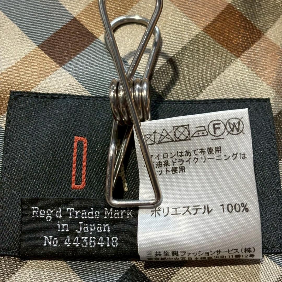 DAKS ダックス シングルステンカラーコート XLサイズ ブラック 春秋