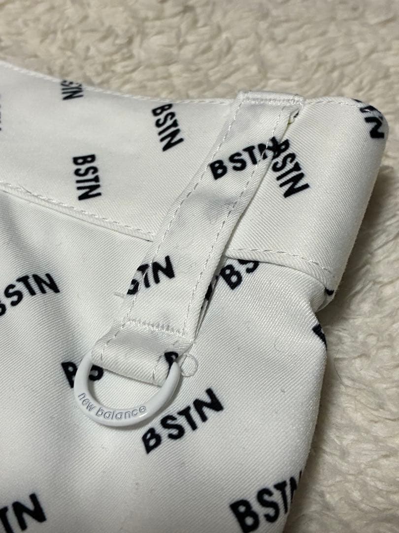new balance golfパンツ BSTNモノグラムパンツ 白 サイズ6
