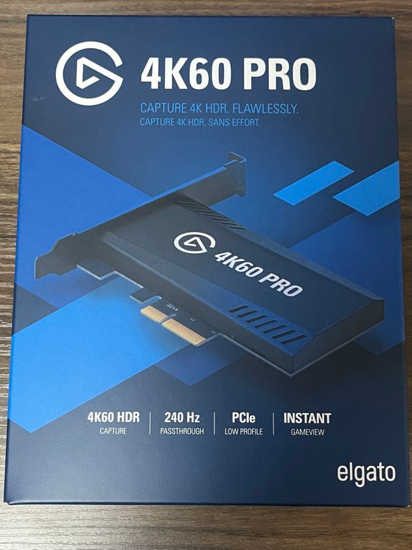 elgato 4K60 PRO ビデオキャプチャーボード