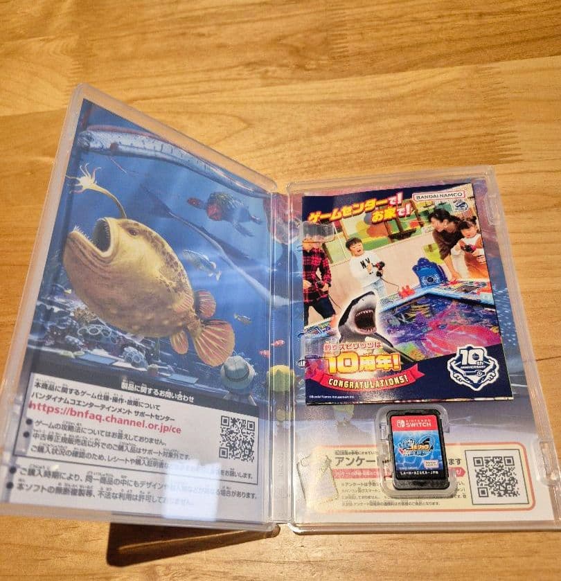 Switch　釣りスピリッツ釣って遊べる水族館　竿コン2個付き