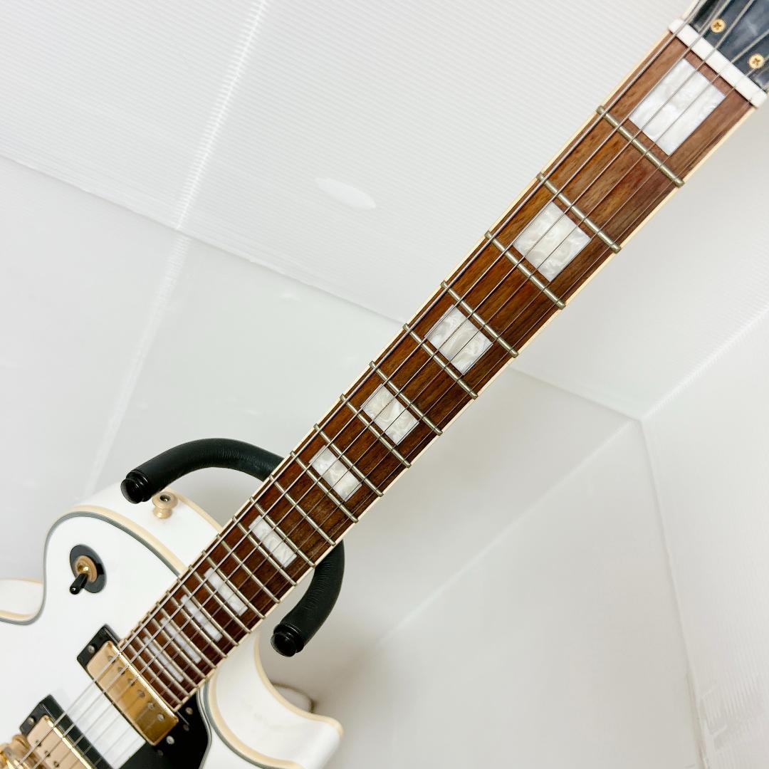 美品 Burny バーニー レスポールカスタム SRLC-55 白 ホワイト