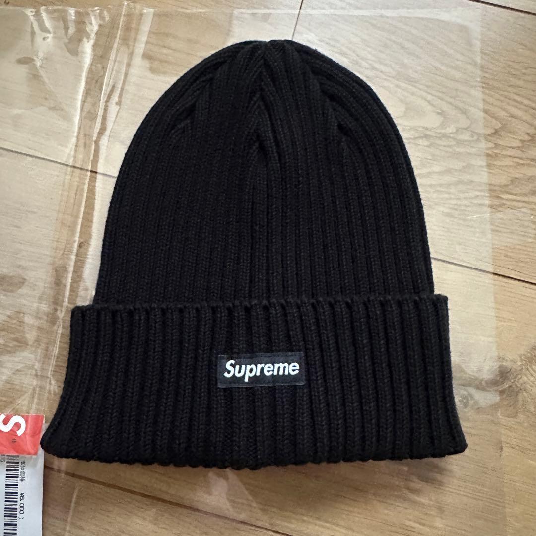 25SS supreme Overdyed Beanie Black 黒