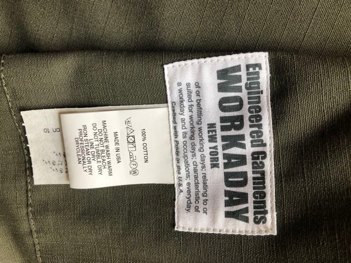 Engineered Garments WORKADAY コート