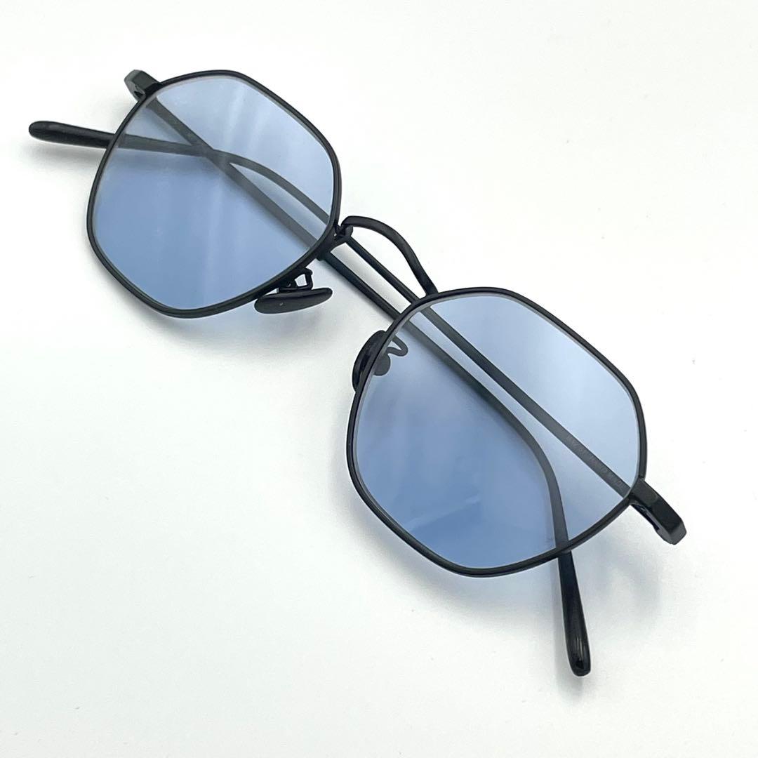 ✨美品✨A.D.S.R. サングラス BAZ 01 ブルーレンズ マットブラック