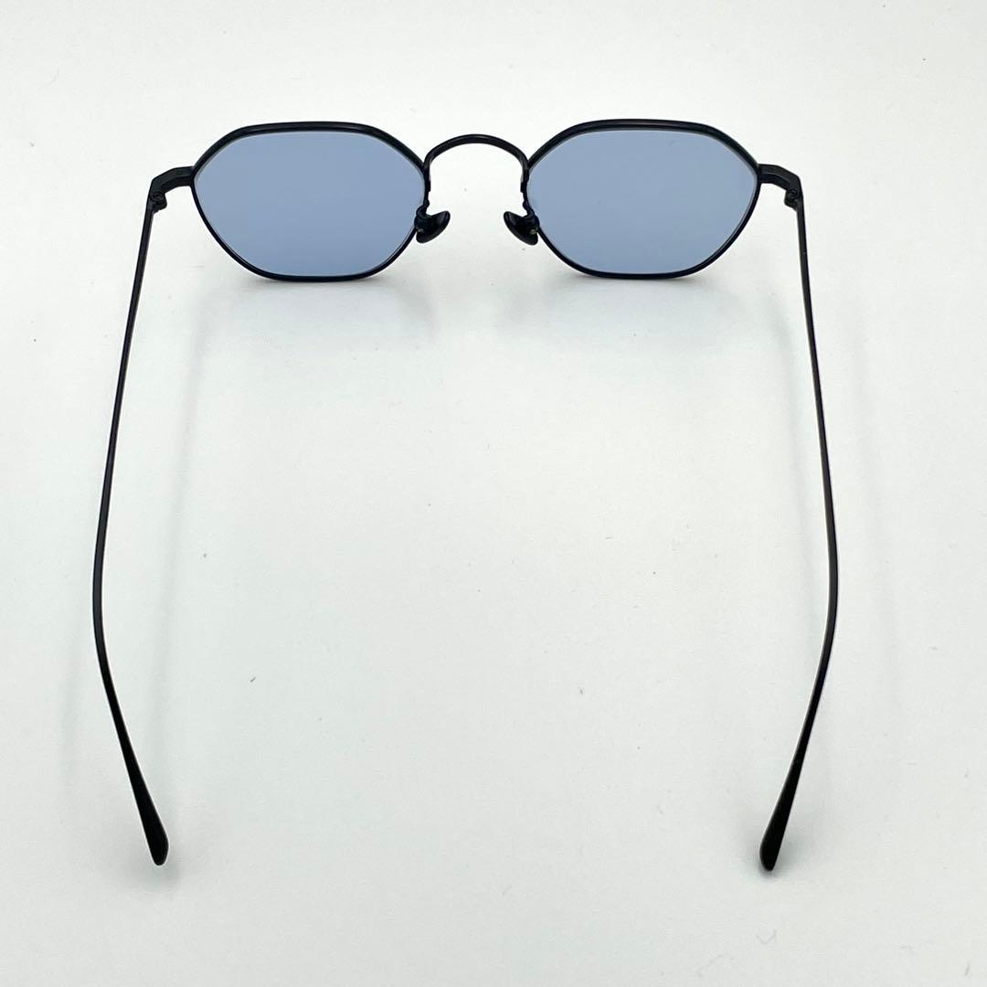 ✨美品✨A.D.S.R. サングラス BAZ 01 ブルーレンズ マットブラック
