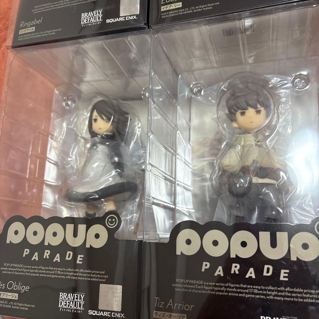 BRAVELY DEFAULT フィギュア POPUPPARADE 4体セット