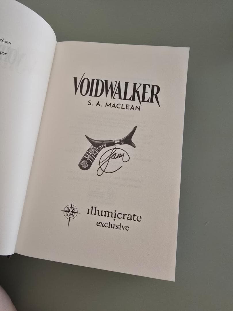 洋書 Voidwalker Illumicrate special edition