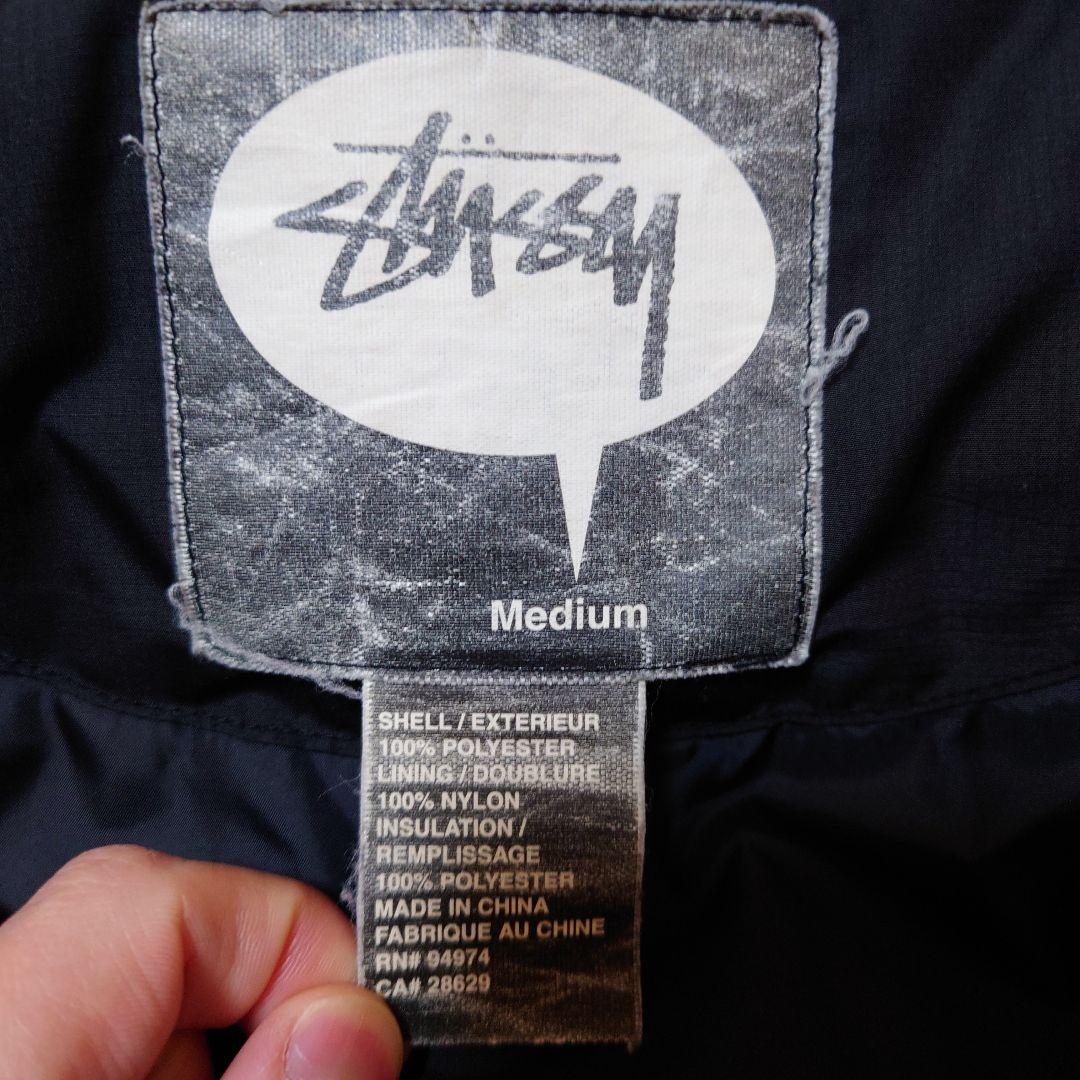 STUSSY 中綿ジャケット ブラック