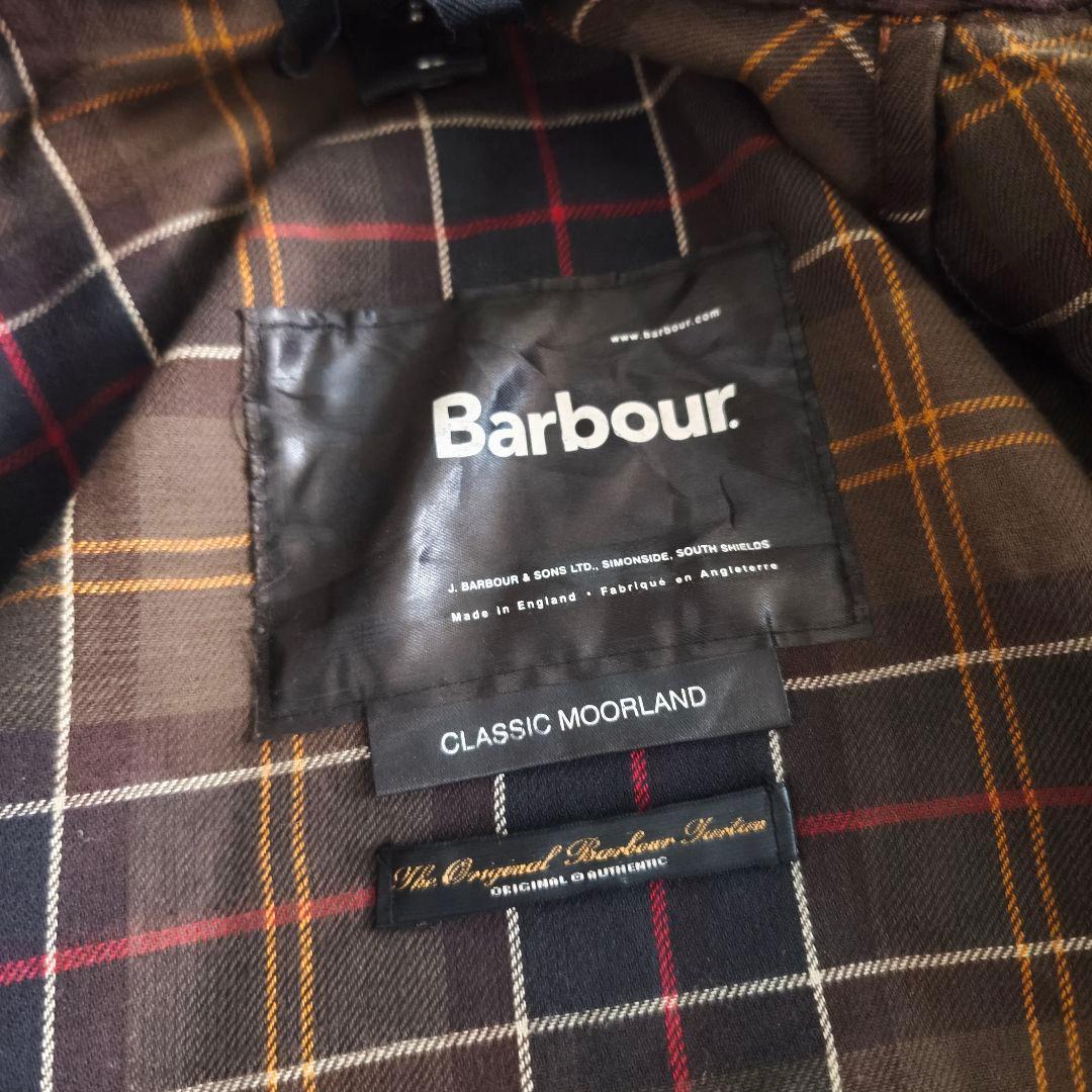 I*n様 希少　廃盤　Barbour MOORLAND　ムーアランド　 ブラウン