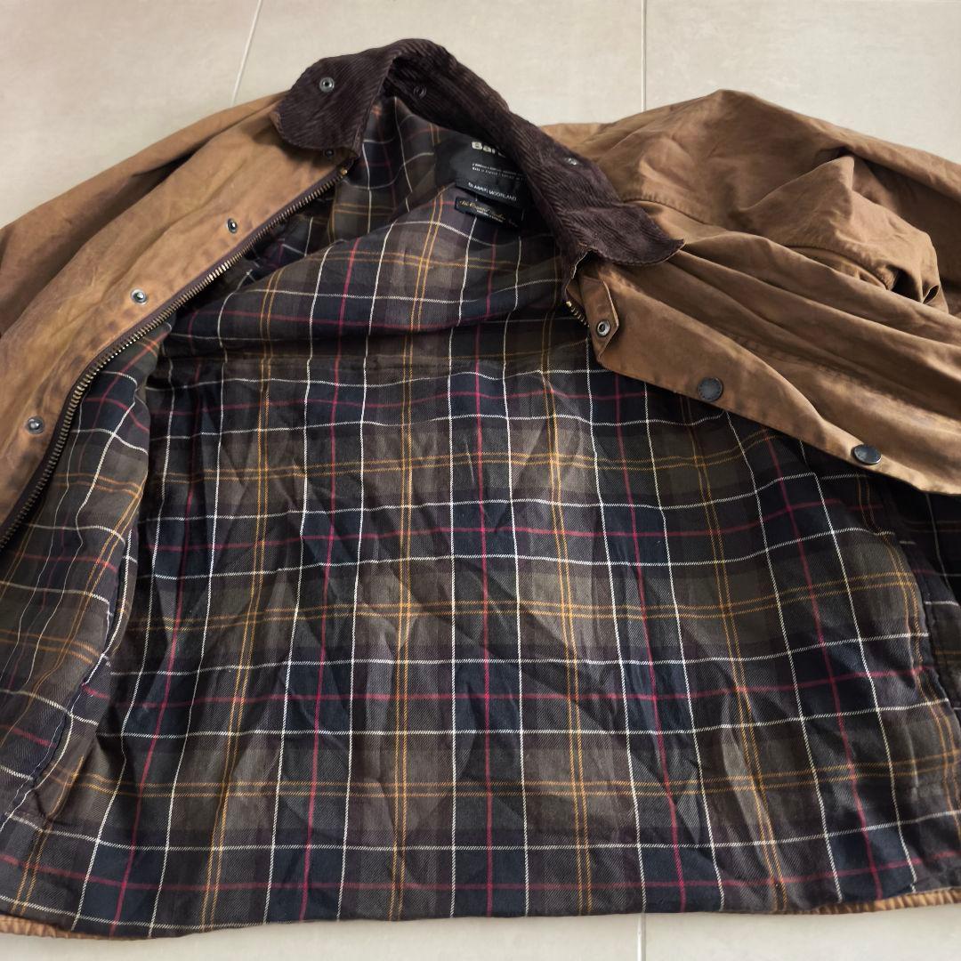I*n様 希少　廃盤　Barbour MOORLAND　ムーアランド　 ブラウン