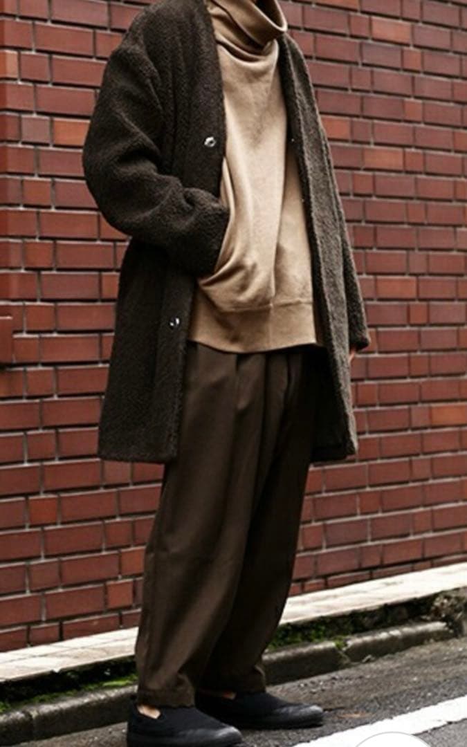 ワイドスラックス　サルエルパンツ　変形パンツ／marka Thai Pants