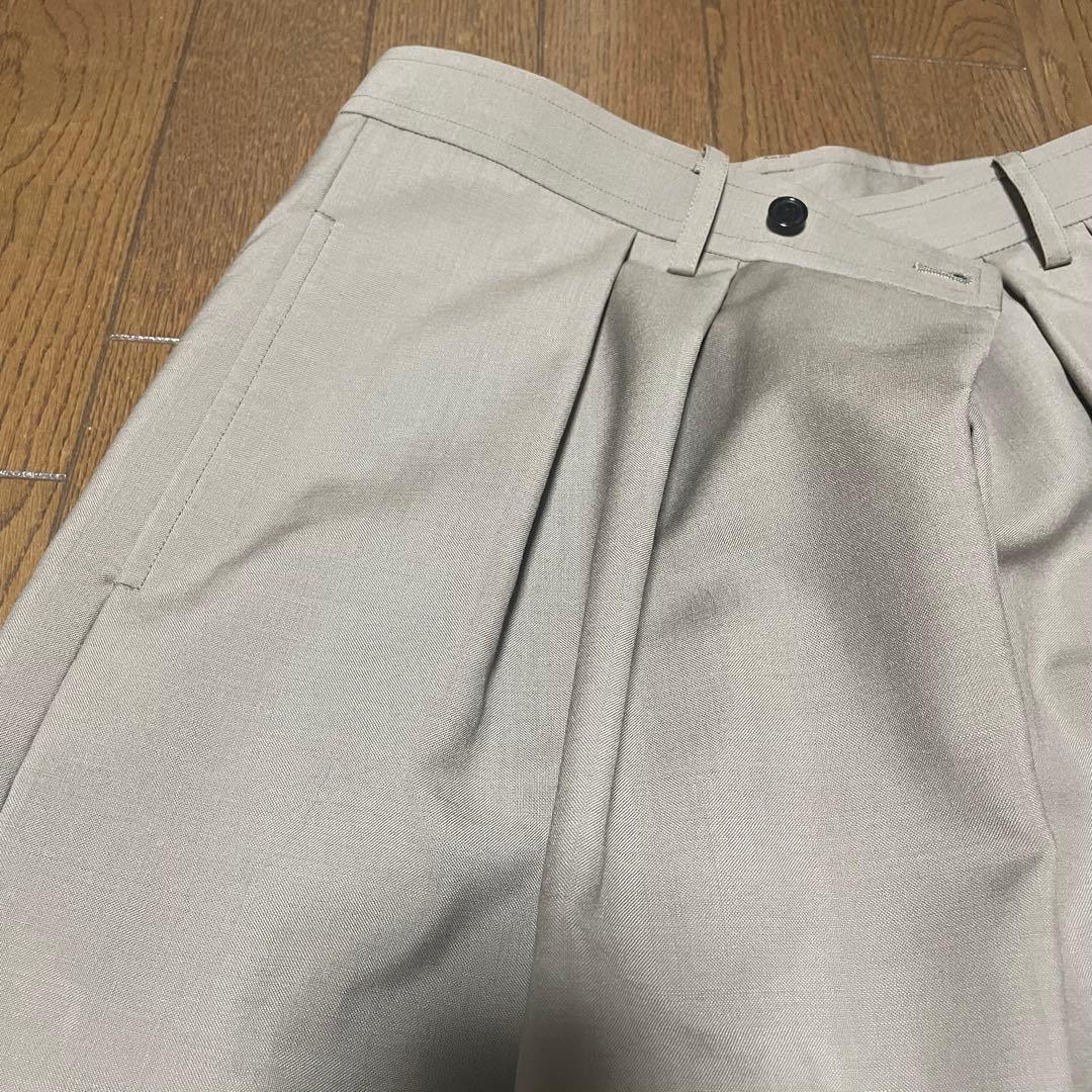 ワイドスラックス　サルエルパンツ　変形パンツ／marka Thai Pants