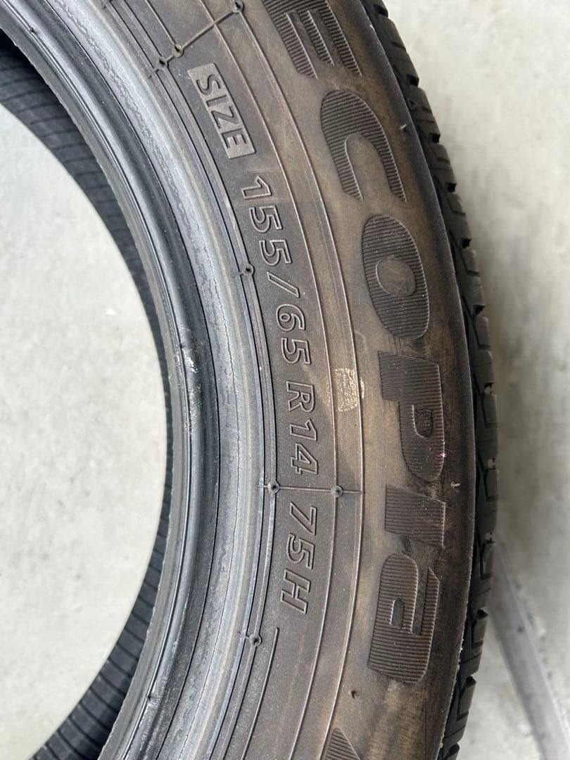 BRIDGESTONE エコピアNH200c 155/65R14 2本