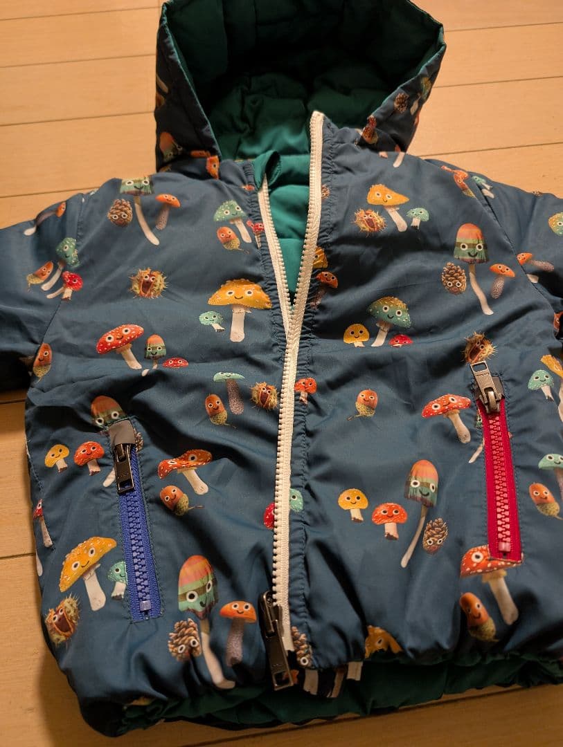 超美品 ポールスミスPaul Smith リバーシブルダウン90cm