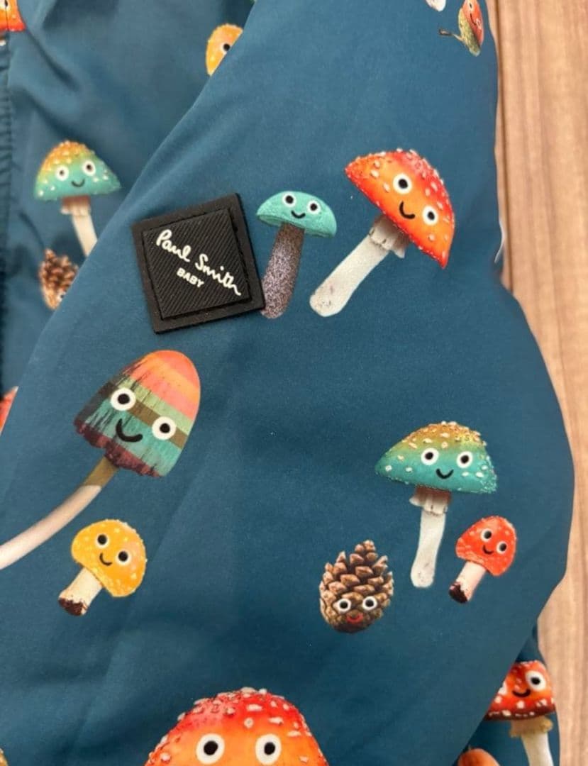超美品 ポールスミスPaul Smith リバーシブルダウン90cm