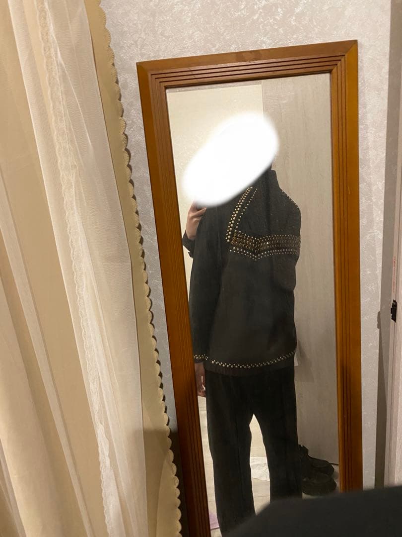 着画あり！レア受注生産品！　Prada 12ss スタッズ　ブルゾン