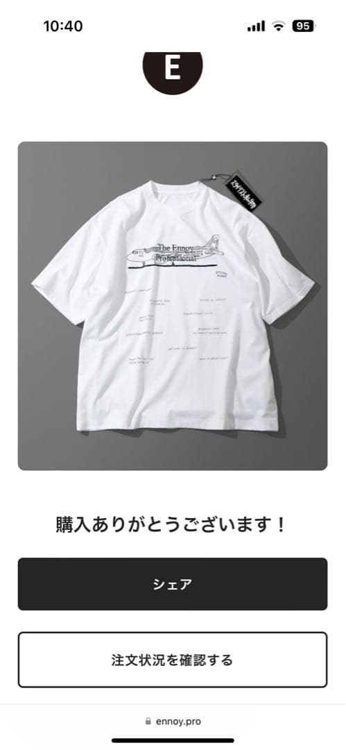 トップス ennoy Stefan Marx T-SHIRT