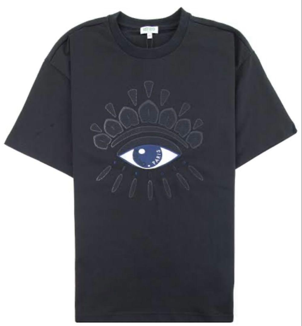 (値下げ中！)KENZO ブラック アイモチーフ Tシャツ