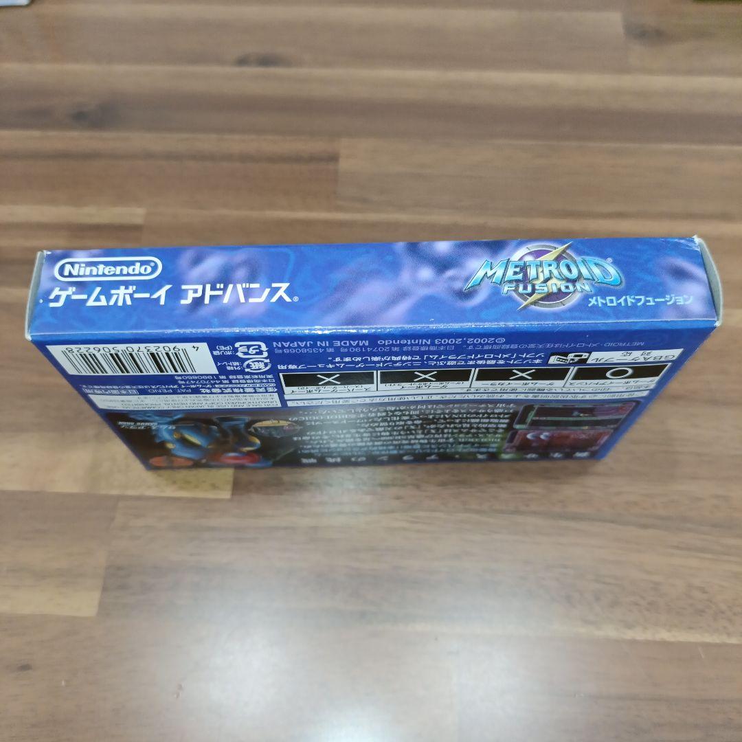 【箱のみ】GBAソフト メトロイドフュージョン