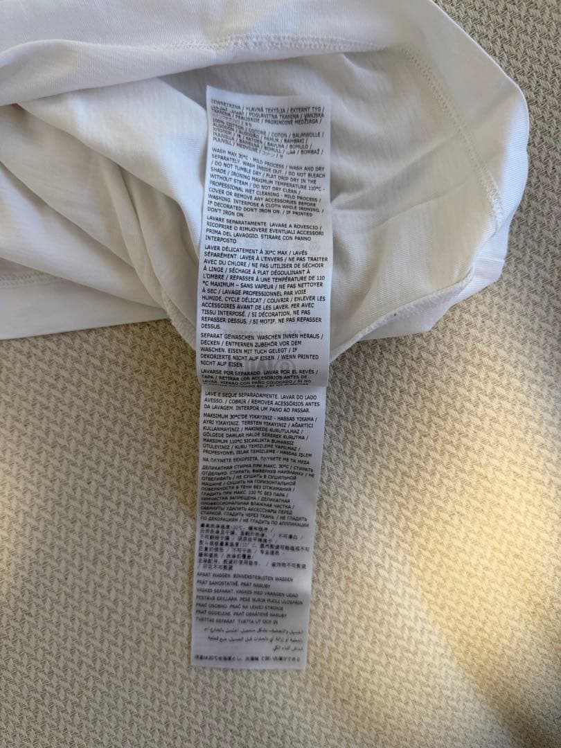 MM6 Maison Margiela ホワイト Tシャツ Mサイズ