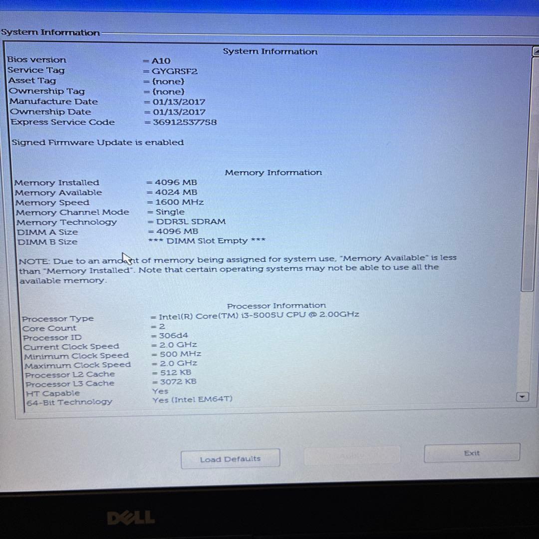 安い　DELLノートパソコン　VOSTRO 3558 動作ok 美品