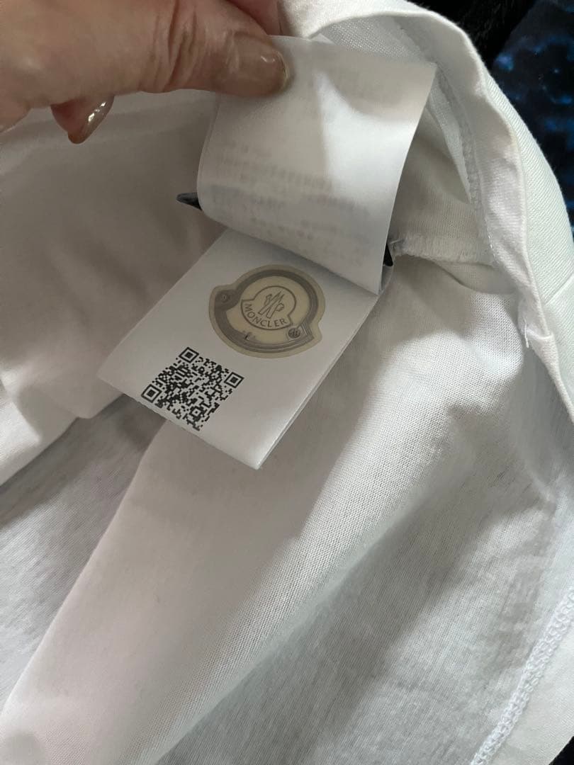 MONCLER Tシャツ ホワイト サイズ2