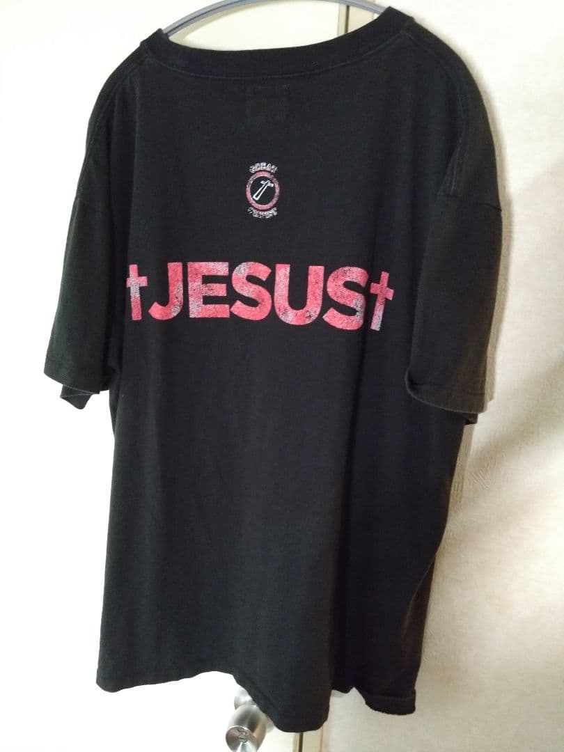 I*i様 greatLAnd ORIGINAL JESUS TEE BLACK