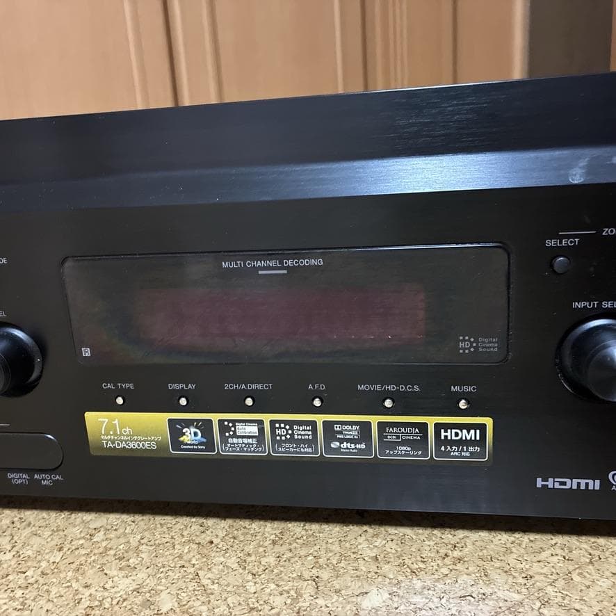 SONY TA-DA3600ES AVアンプ ソニー