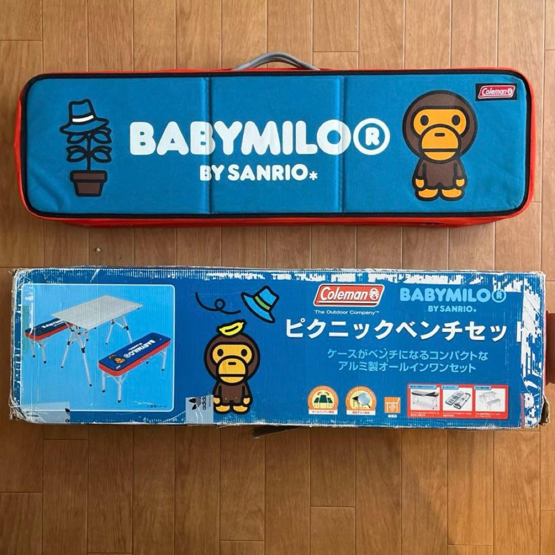 ●⭐︎希少品⭐︎● BABYMILO×Coleman×Sanrioコラボベンチセット