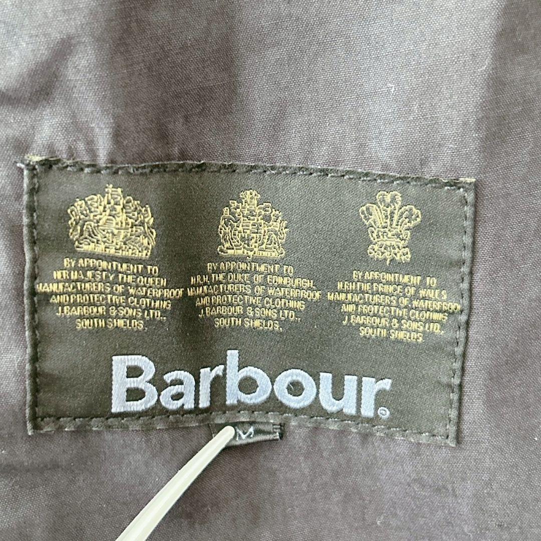 稀少✨Barbour バブアー　ノンオイルジャケット　ジャンパー　ネイビー　M