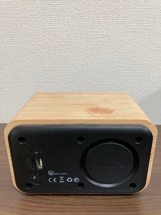 レトロラジオ、レトロスピーカー×2個セット　LEPLUS