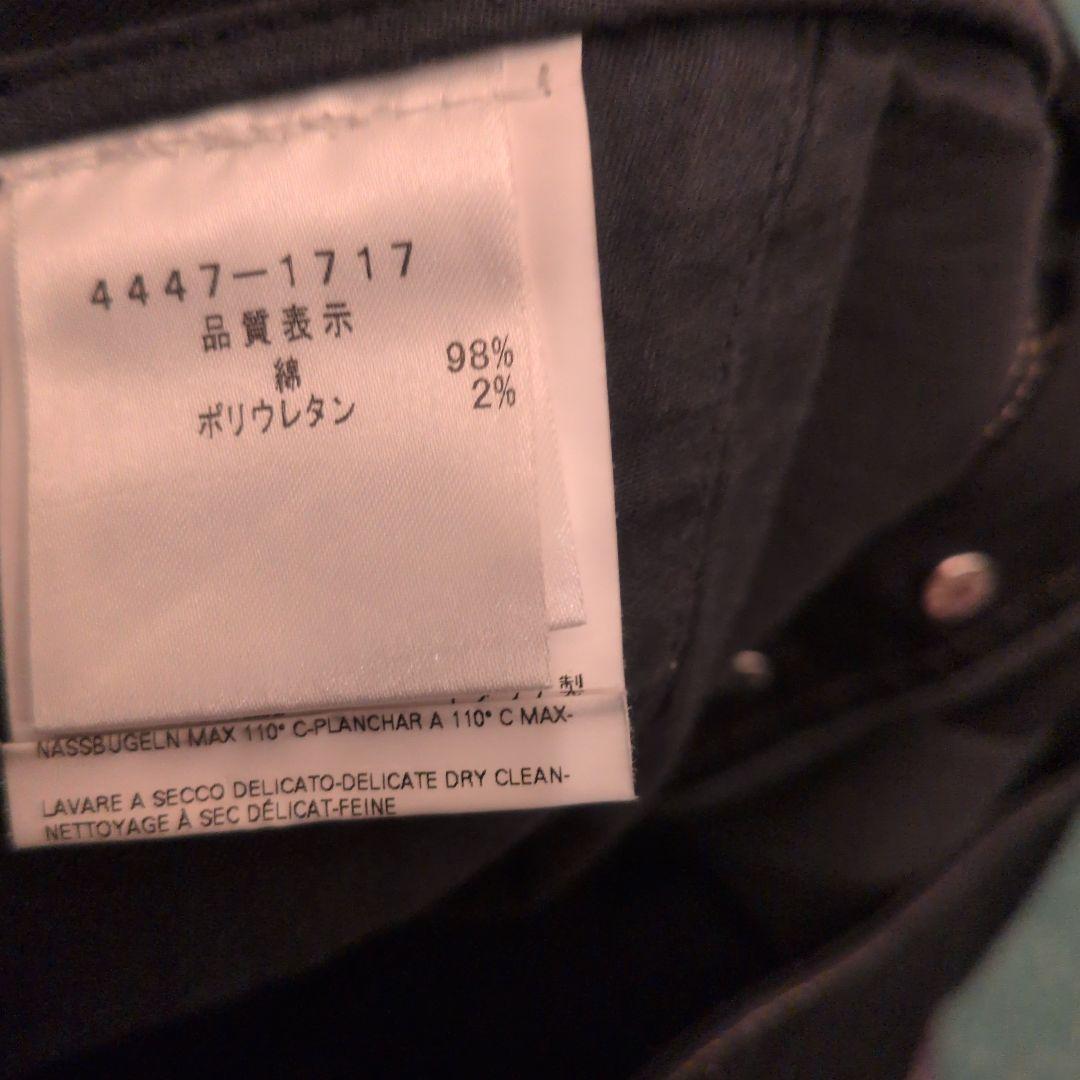 B*k様 vivienne westwood ブラックハイウエストスリムフィット