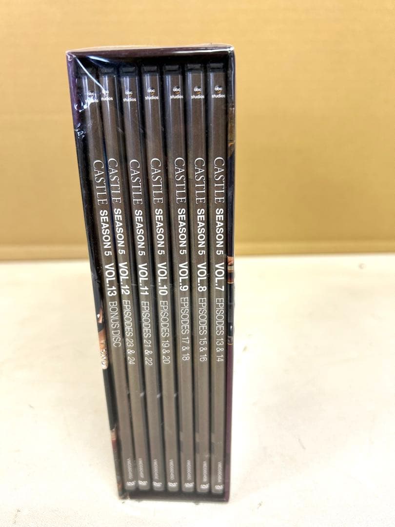J754未開封 キャッスル/ミステリー作家のNY事件簿 コレクターズDVDBOX
