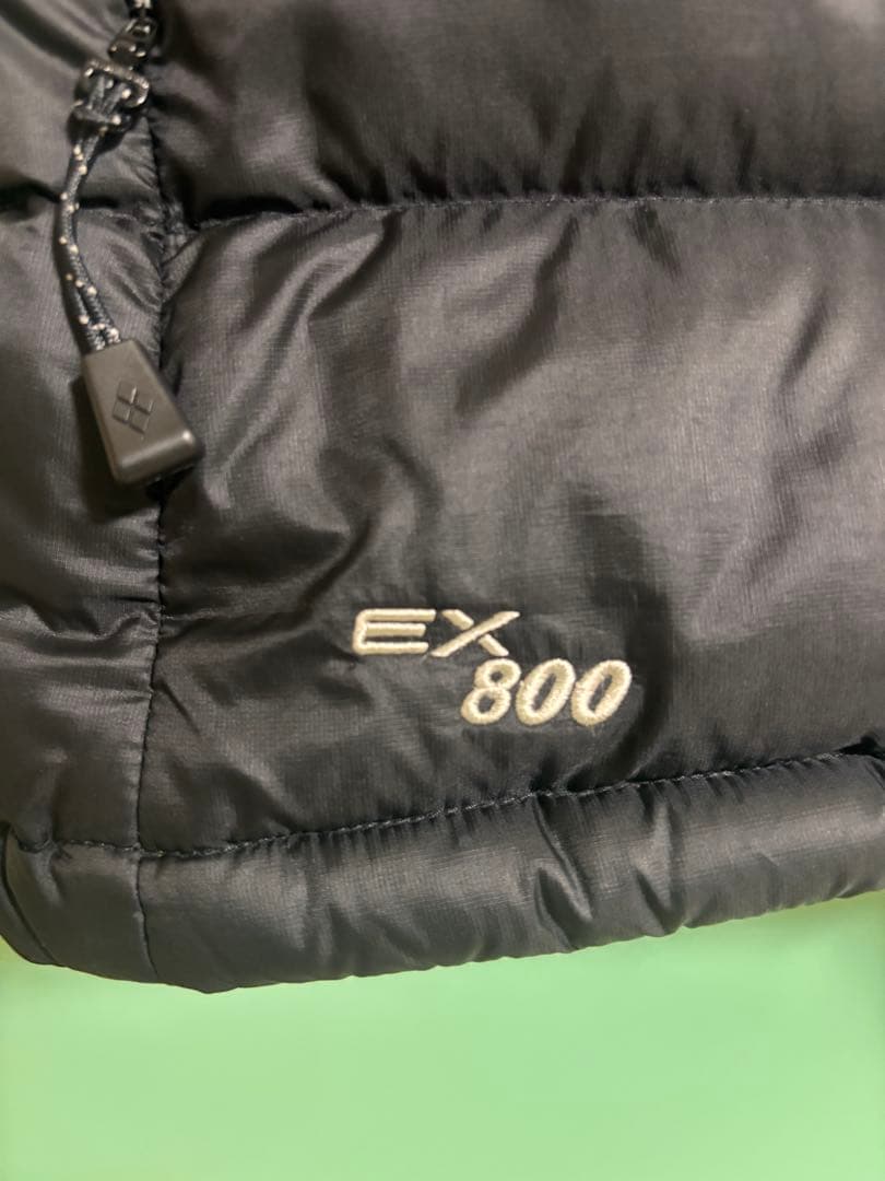 【美品】　モンベル　ベスト　EX800 Sサイズ　ブラック