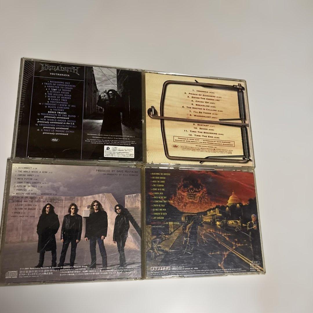 MEGADETH CD18枚＋DVD1枚 セット