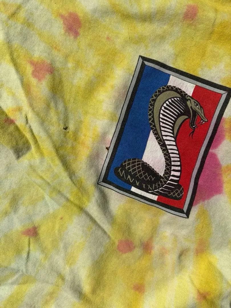 希少 90s前期 old stussy シングルステッチ タイダイ ストリート