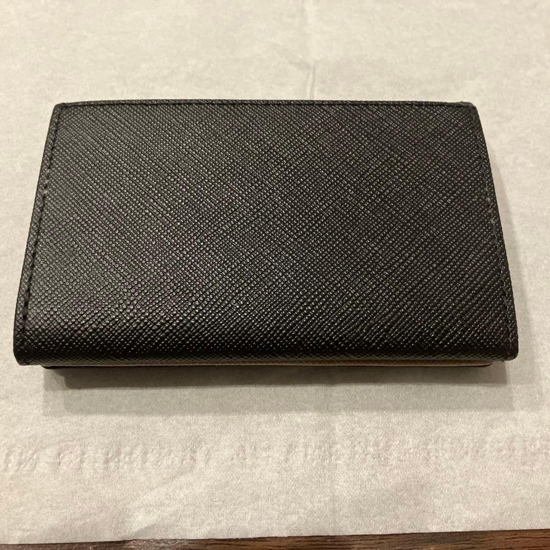 【美品】【アニエスベー】ブラック名刺入れ