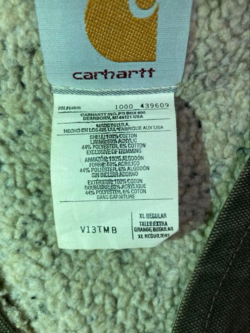 9*e様 Carhartt カーハート ダックベスト 00s USAブラウン X