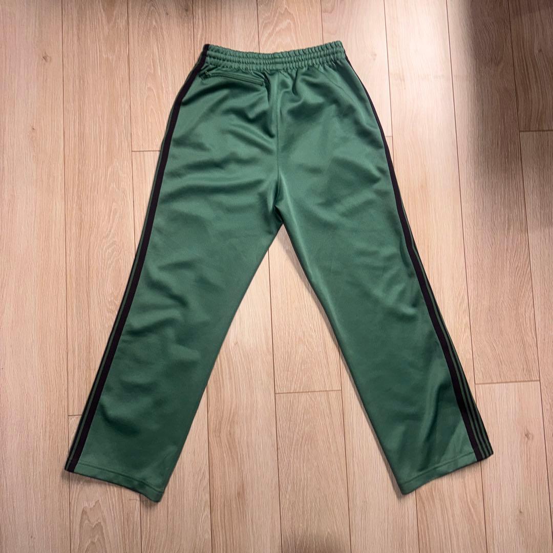 needles 23ss エメラルドグリーン　トラックパンツ　xs