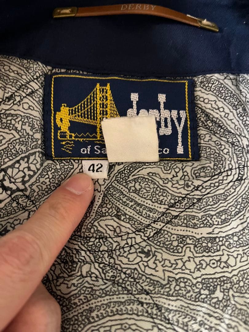 ドスペ 70s Derby Of Sanfrancisco ネイビー 42