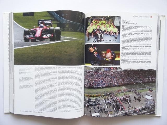 洋書◆F1 2015年シーズン写真集 本 オートコース ハミルトン ベッテル