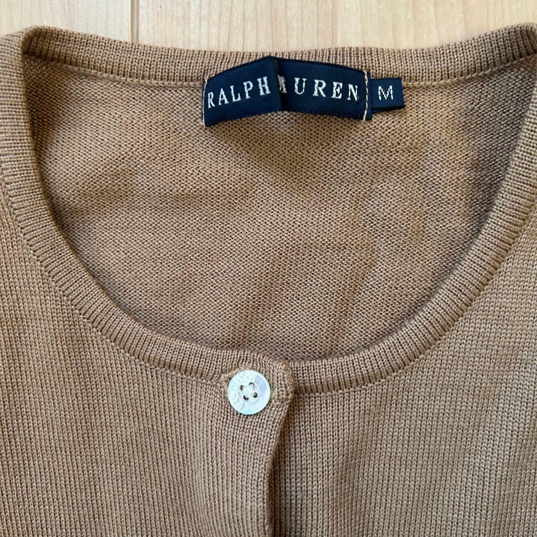 Ralph Lauren ベージュ カーディガン M レディース 美品