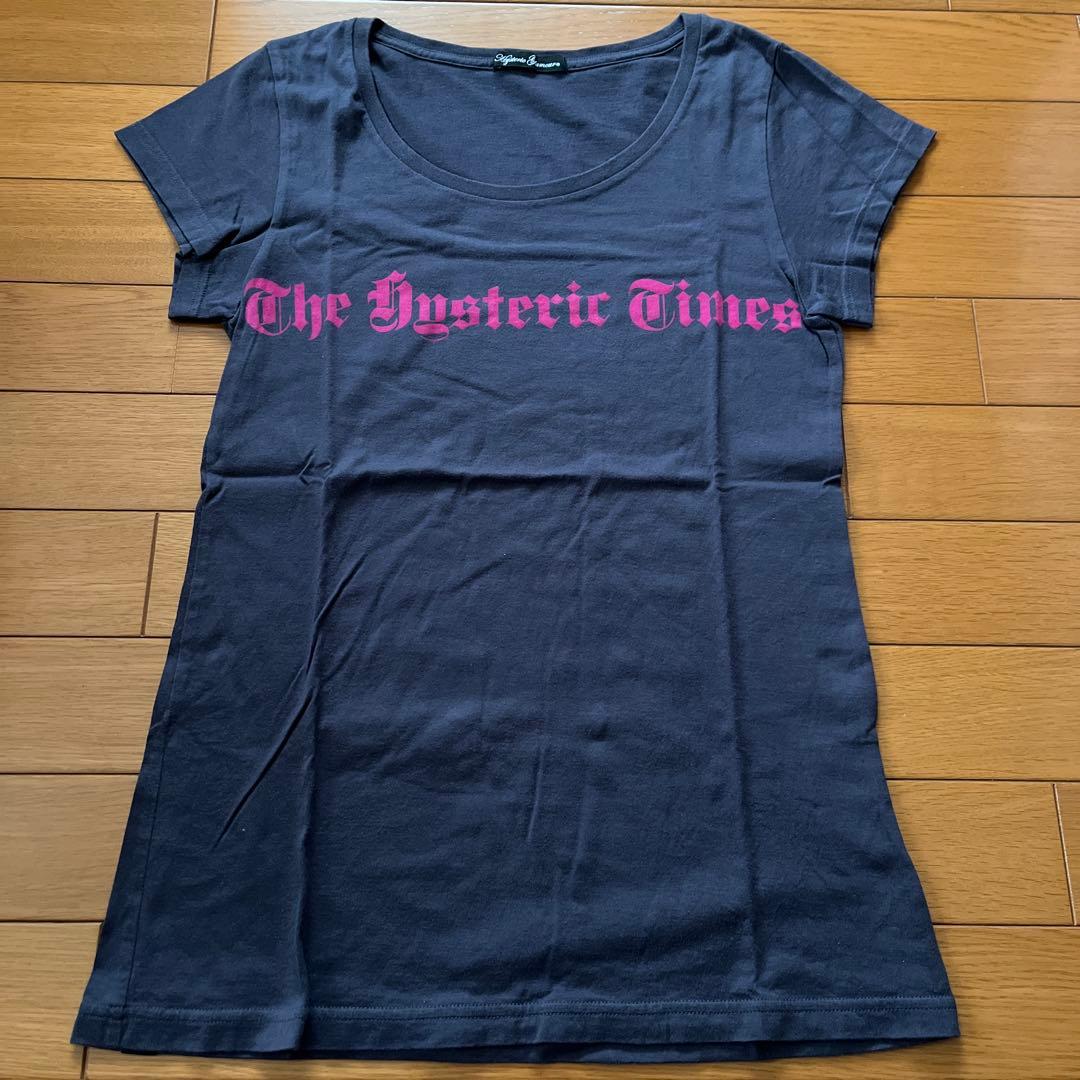 ヒステリックグラマー ネイビー Tシャツ フリーサイズ