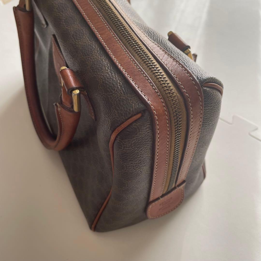セリーヌ　オールドセリーヌ　ミニボストン　美品　マカダム